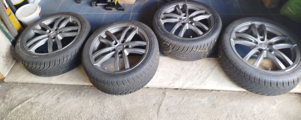 4 jantes ATS 18'' com pneus novos 235/40R18
