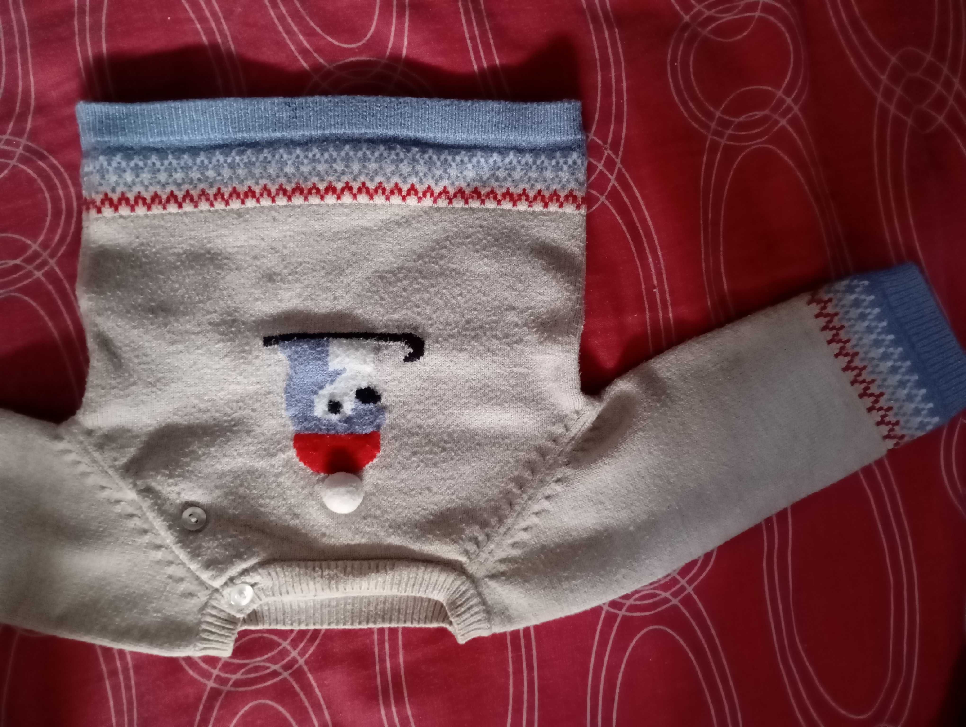 Camisola quentinha bebe menino