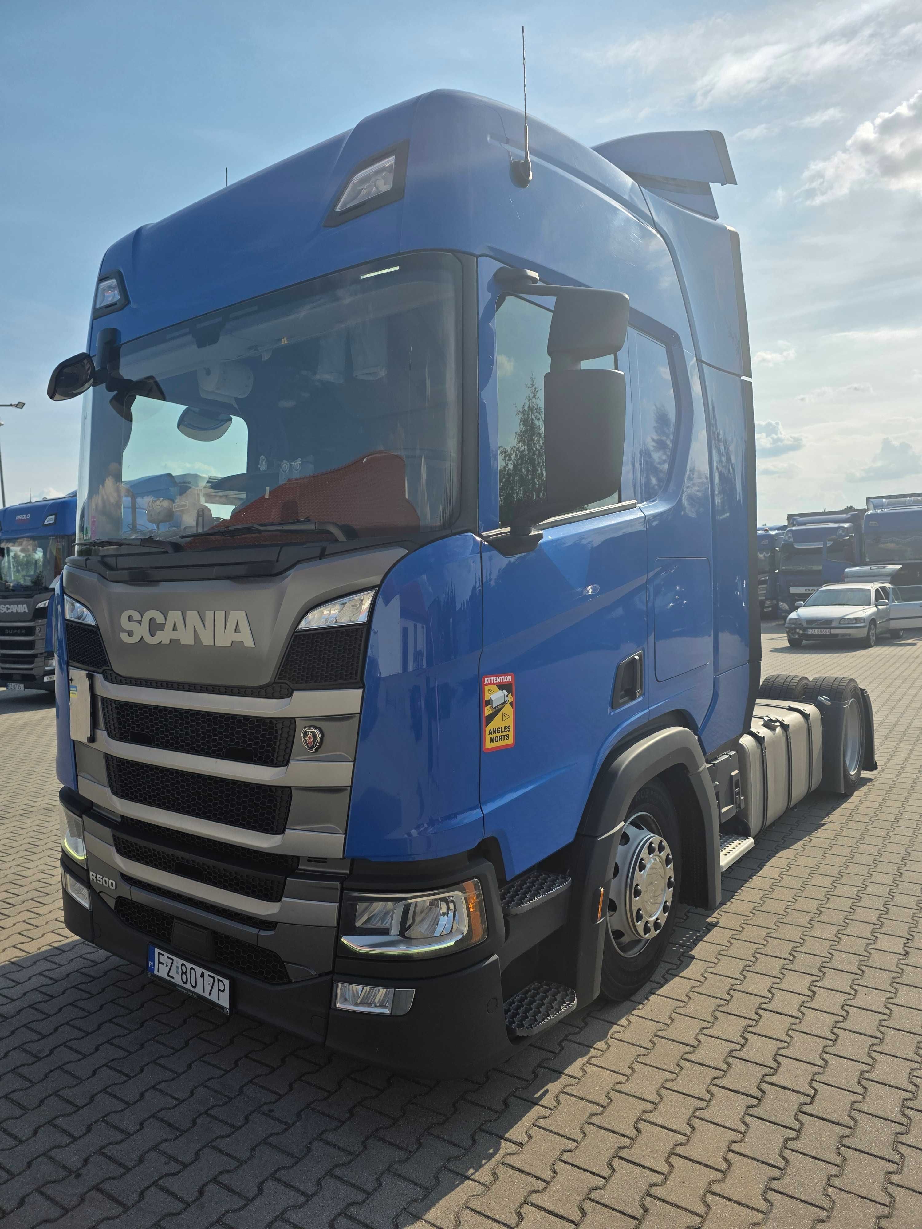 Scania R500 MEGA Full LED. Klima po kontrakcie, nowe opony 2021