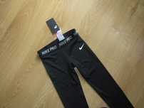NIKE PRO nowe legginsy rozm.134-146