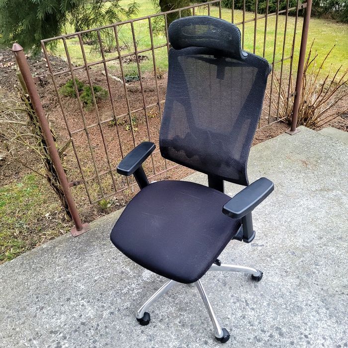 Fotel Ergonomiczny Gamvis ErgoWork – Czarny