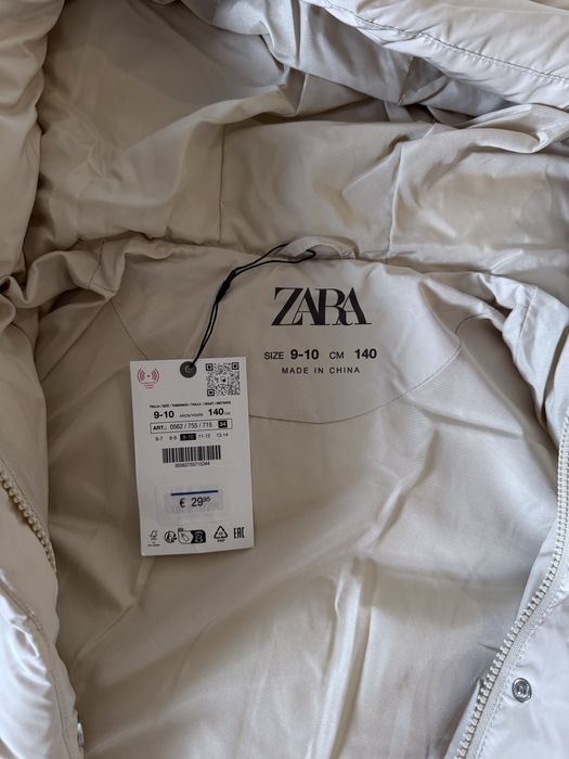 Куртка зимова zara зара 8 років