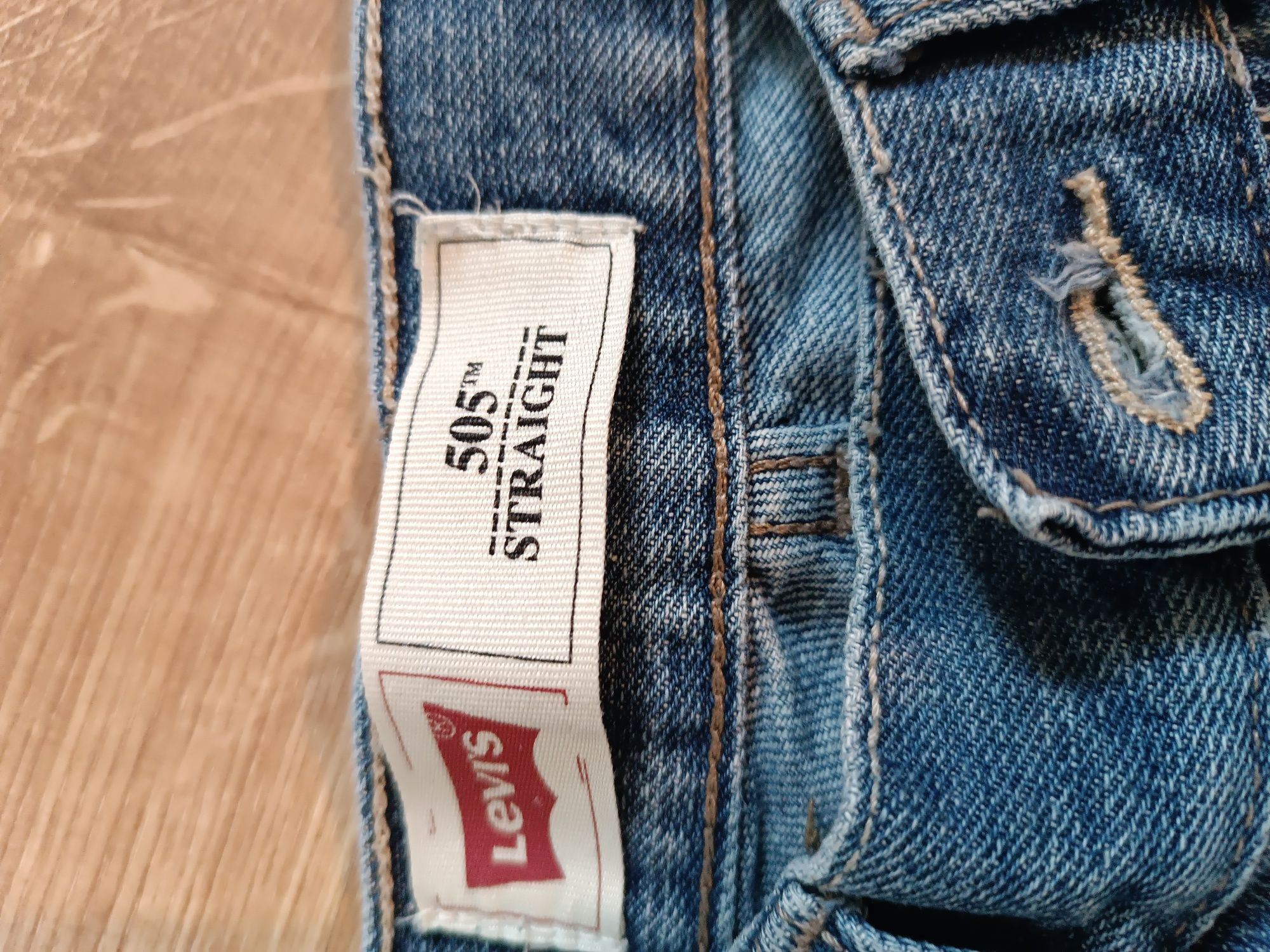 Jeansy 505 rozmiar W24 L22 (128)