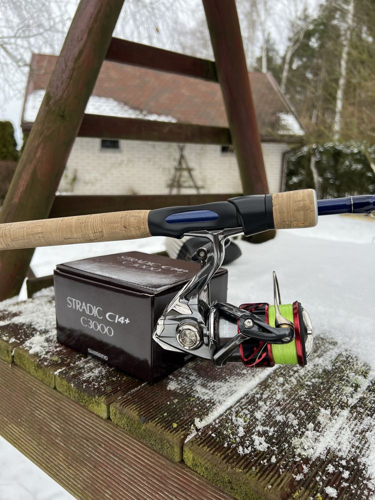 Wędka st.croix plus shimano stradic C14+ 3000