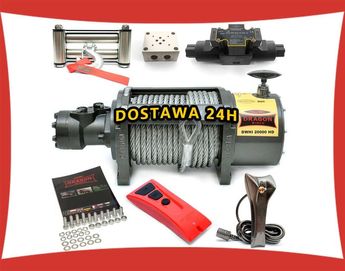 Wyciągarka hydrauliczna Dragon Winch HIDRA DWHI20000HD Wciągarka 9,1T