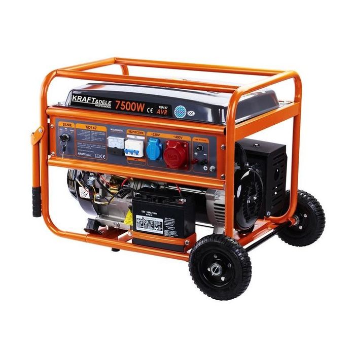 Nowy agregat generator prądotwórczy 7500 W 230/400V