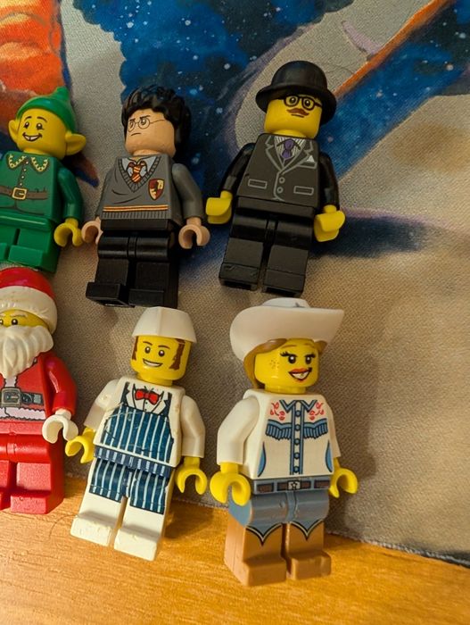 Figurki LEGO cmf uszkodzone różne