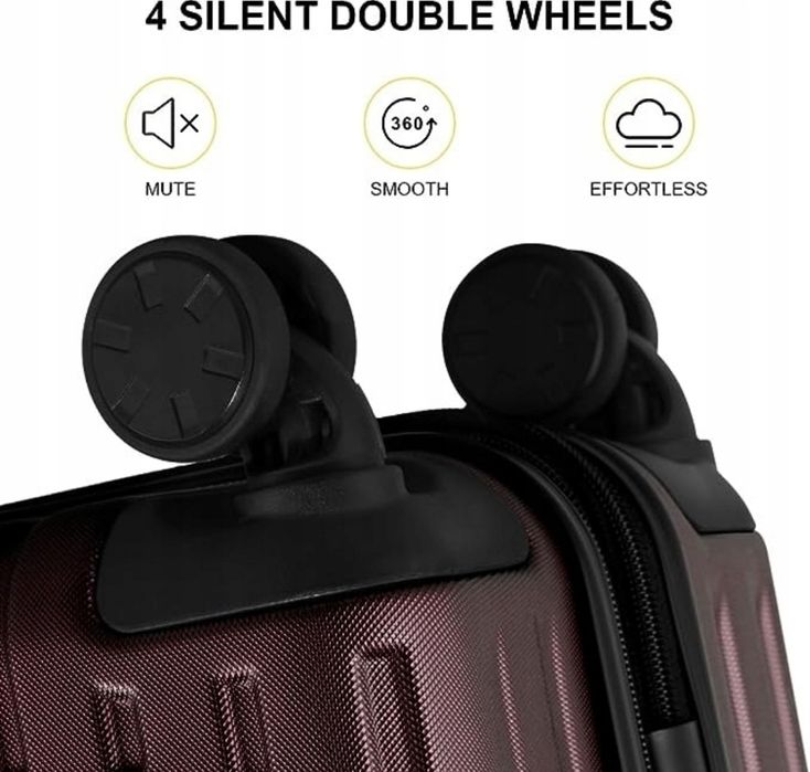 WALISKA LEVEL8 walizka kabinowa 36-42L podróżna z możliwością rozbudow