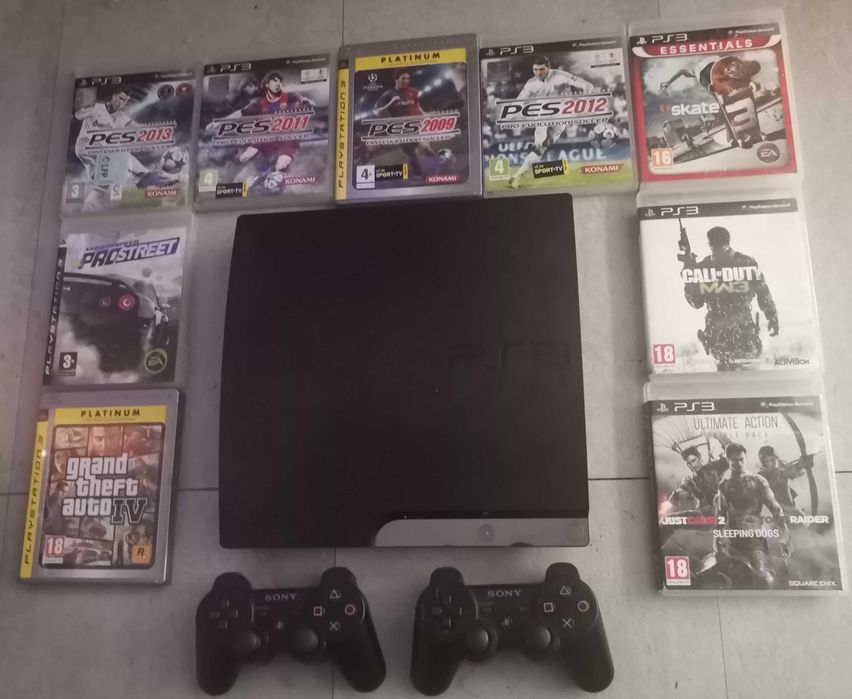 Playstation 3 1TB +2 comandos +jogos