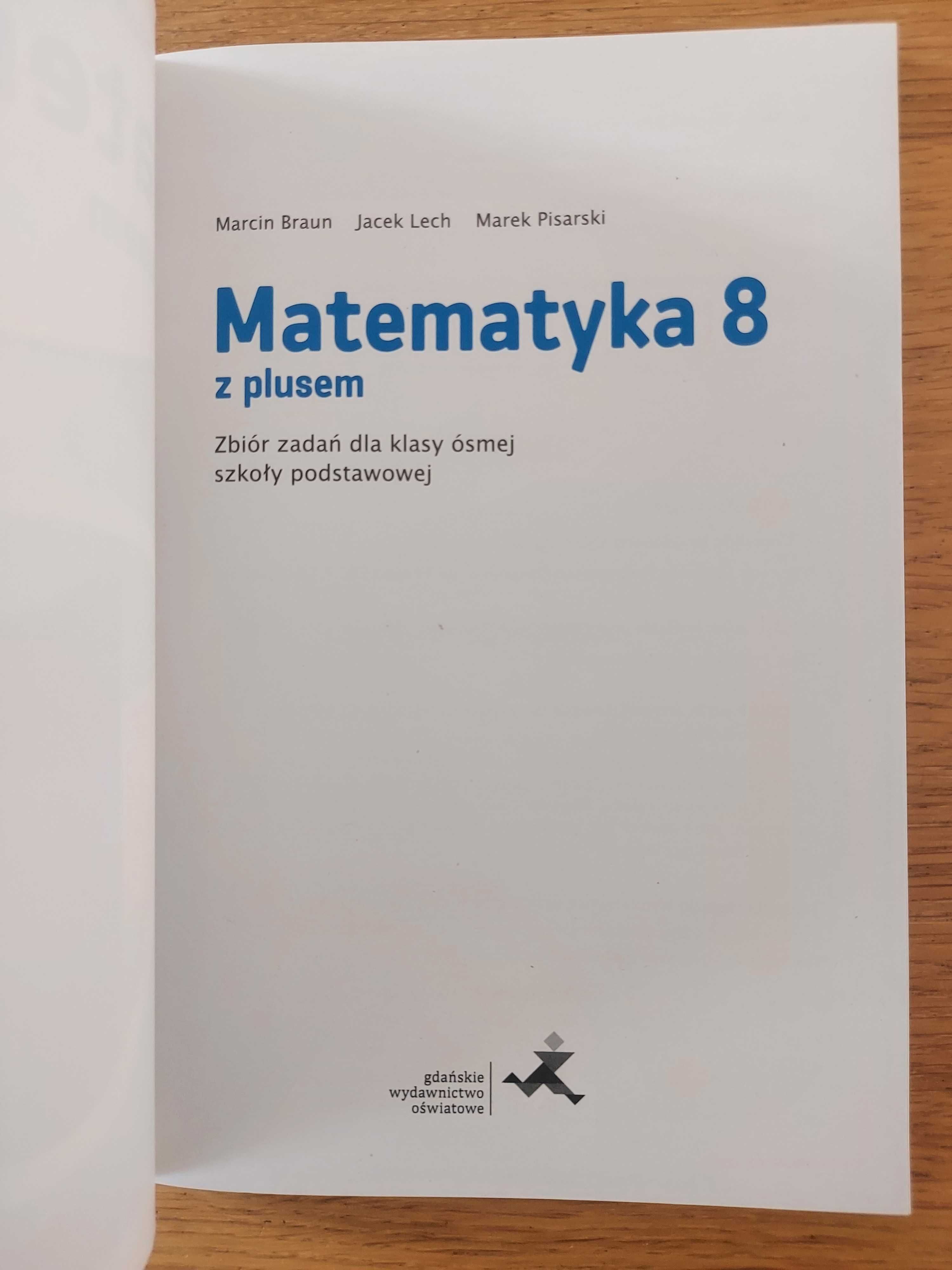 Matematyka z plusem, nowy zbiór zadań, klasa 8
