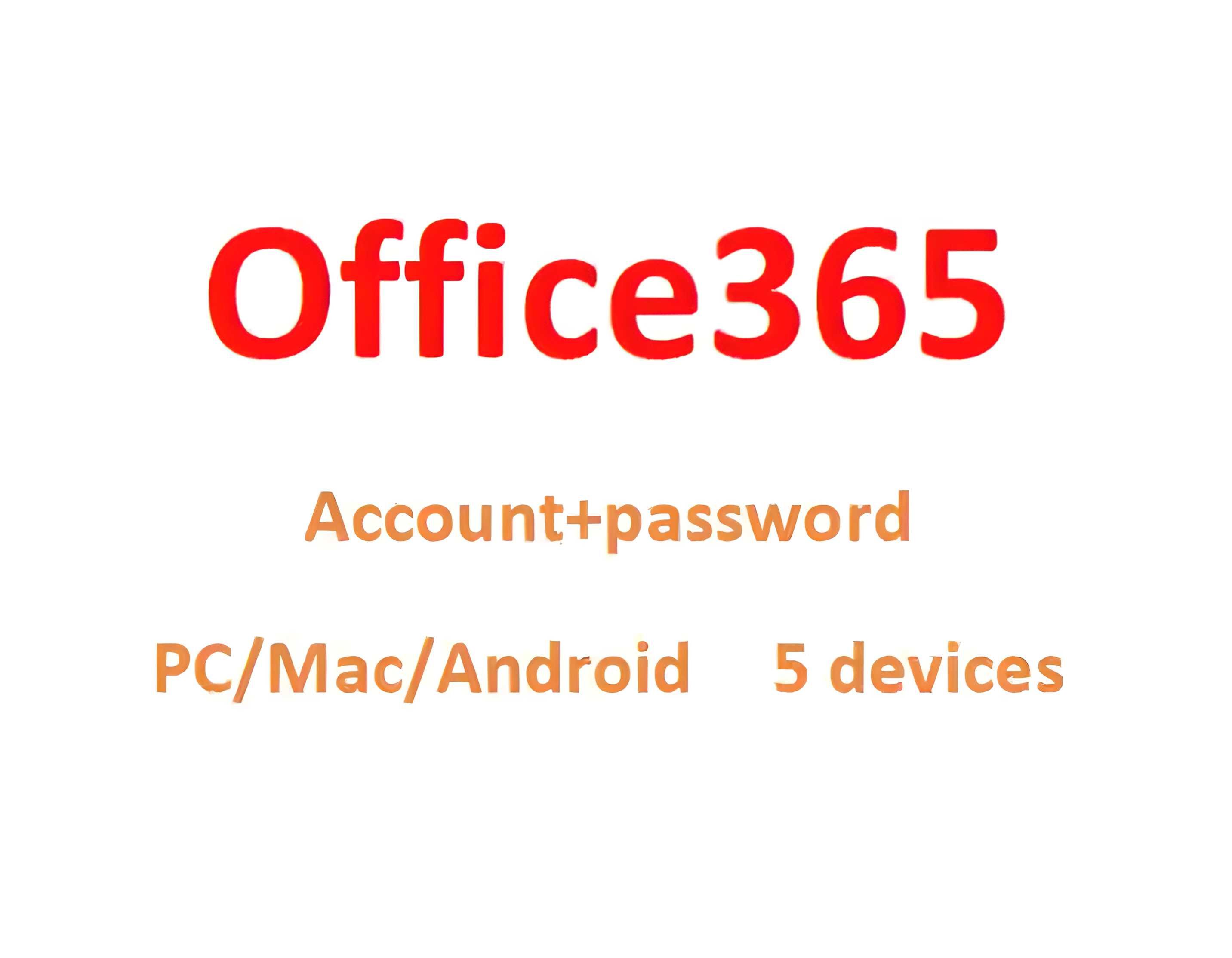Ліцензія Microsoft Office 365 + 5 TB Хмарне сховище PC / MAC / Phone