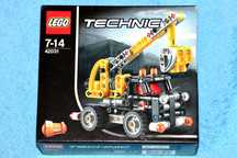 LEGO 42031 Technic Ciężarówka z wysięgnikiem Samochód holowniczy 2 w 1