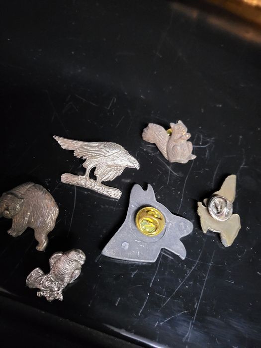 Pins Caça novos vários