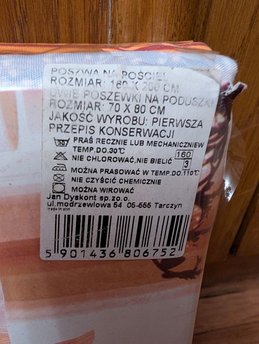 2 nowe komplety pościeli 160x200 cm + 2x poszewki – różne wzory!