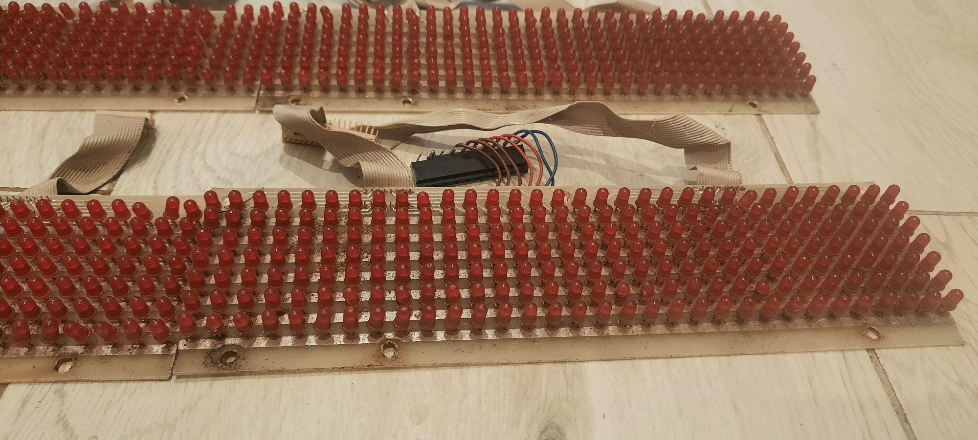 Panele LED  czerwone