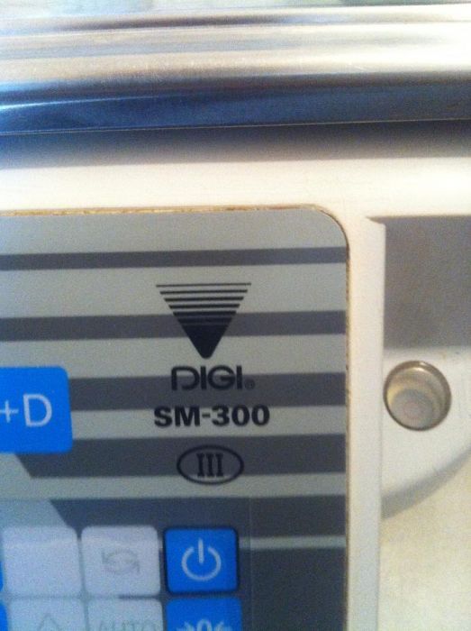 DIGI sm-300.вага для мяса або риби