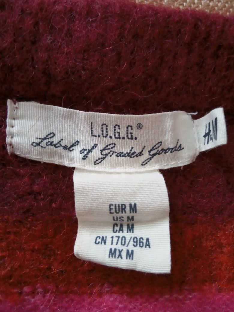 Sweter damskiw paski.