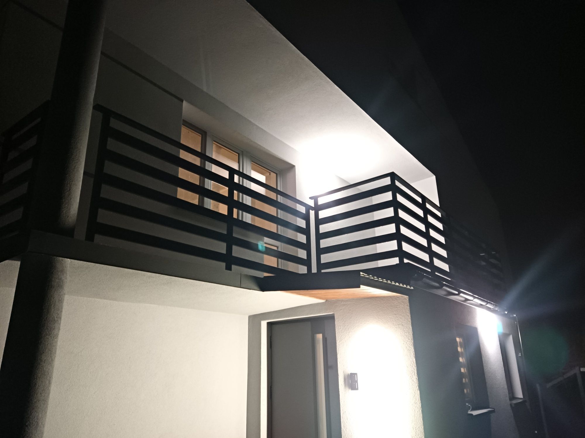 Balustrada, balustrady malowane proszkowo, aluminium