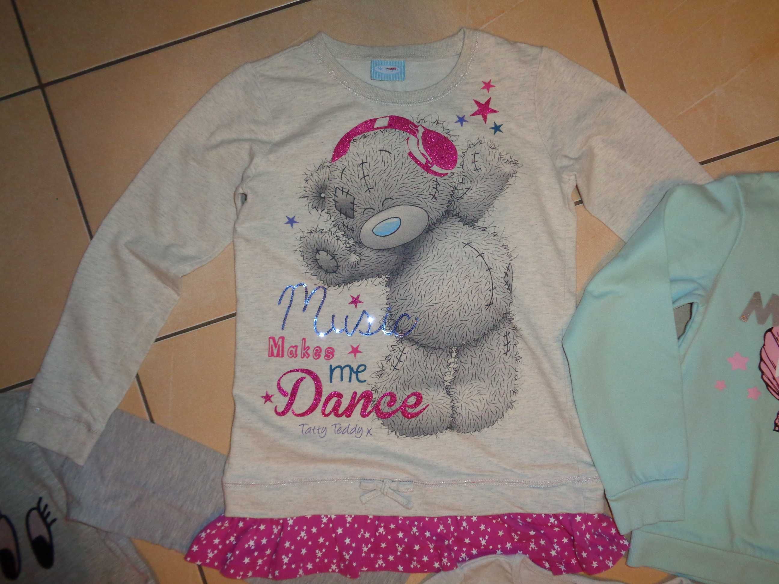 4x bluzki bluzy My to You Little Pony zmieniające cekiny ZESTAW 9-10 l