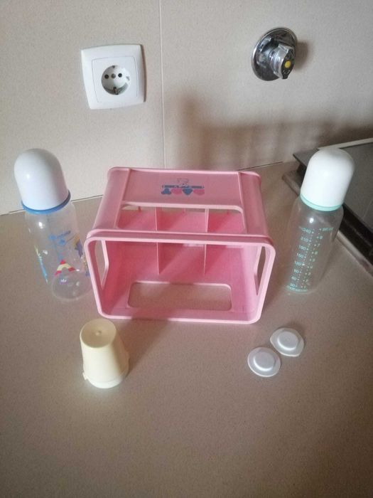 Suporte/escorredor de biberões