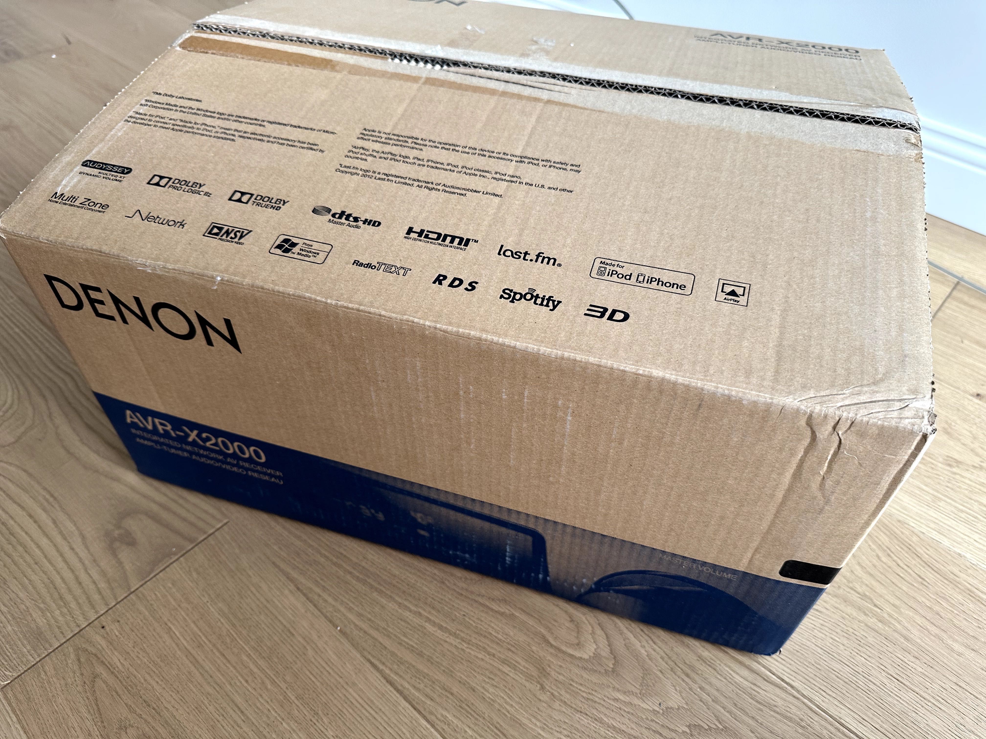 Amplituner Denon AVR-X2000 – bardzo dobry stan