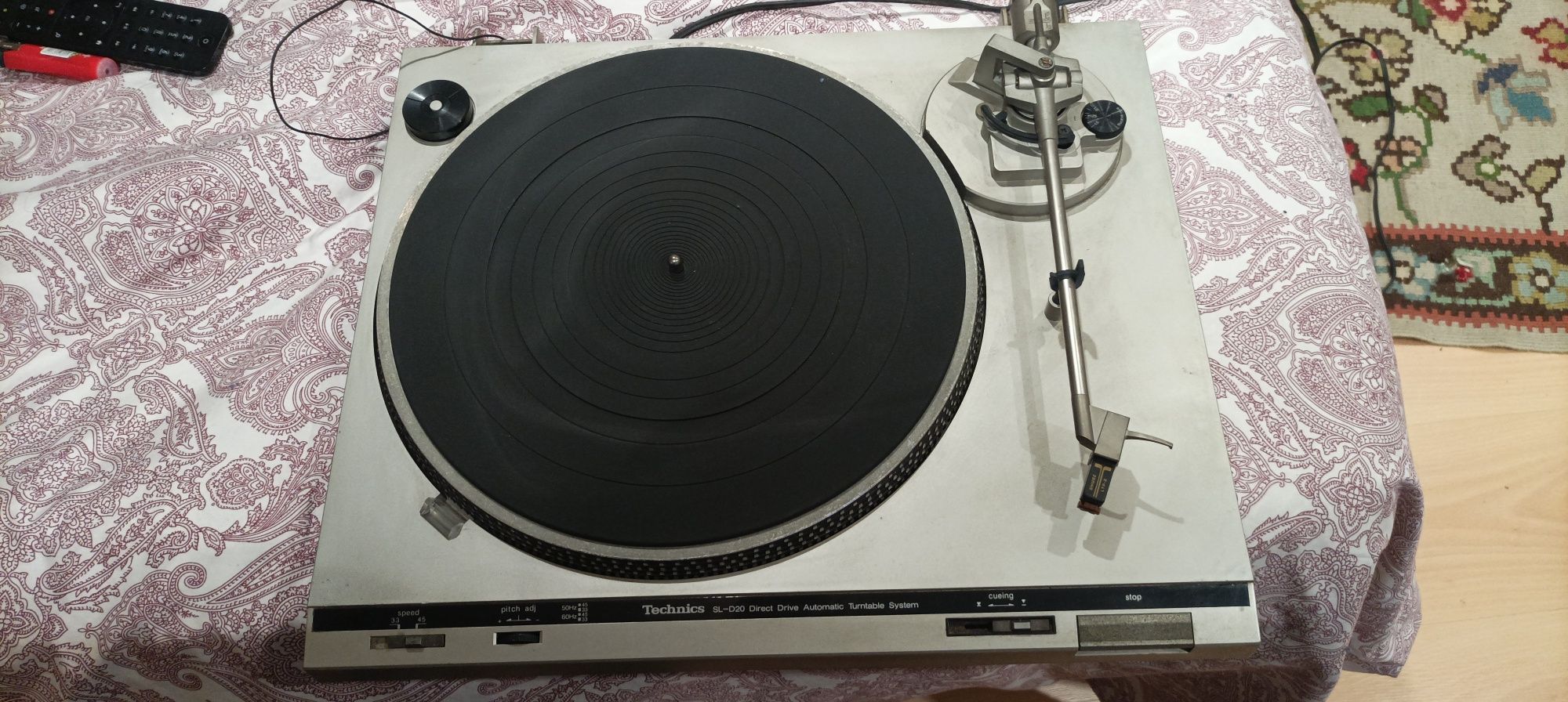 Technics prato gira discos sl-d20)(VENDIDO) directo drive Automátic  t