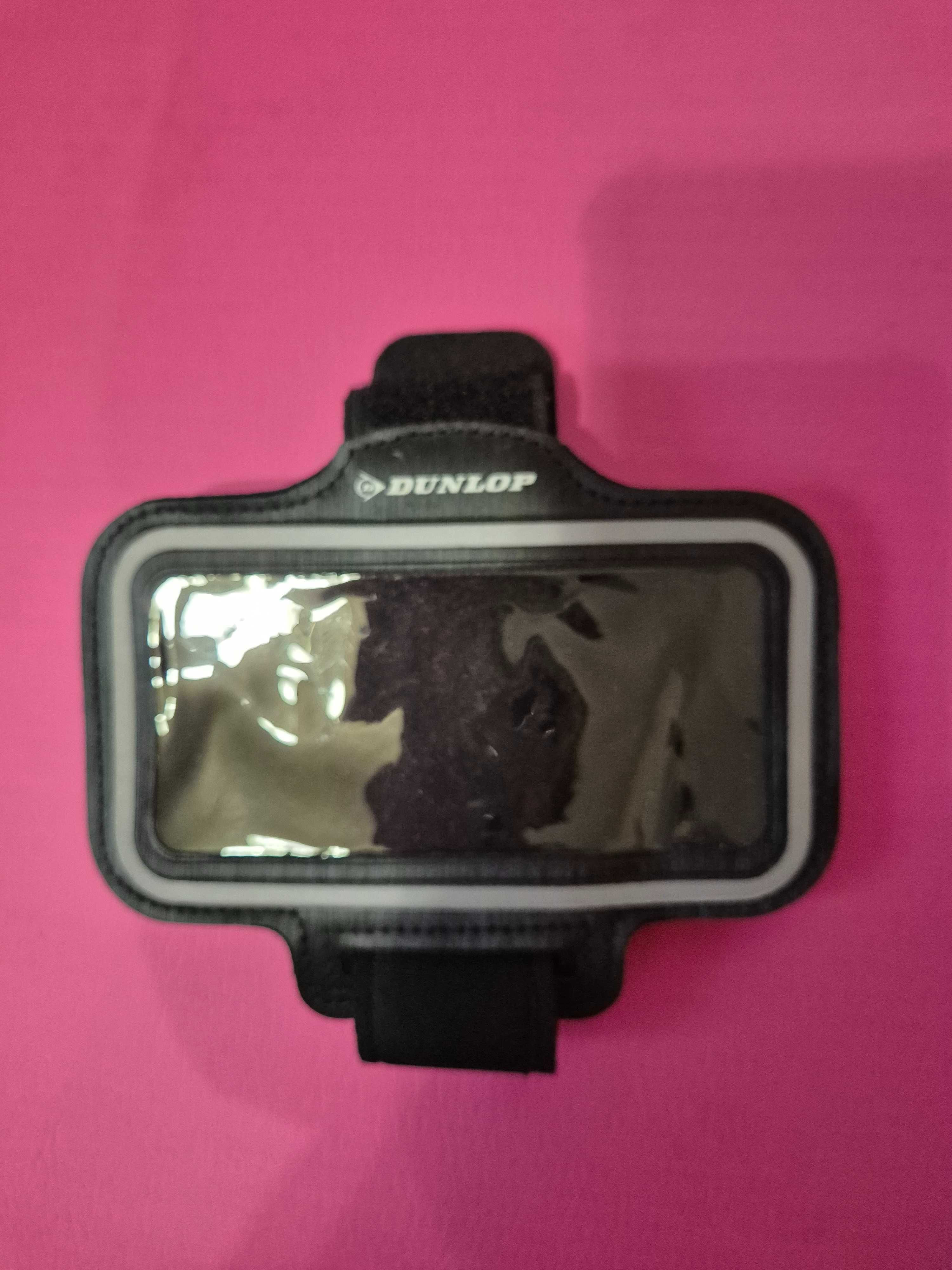 Opaska sportowa na ramie telefon/smartfon marki Dunlop