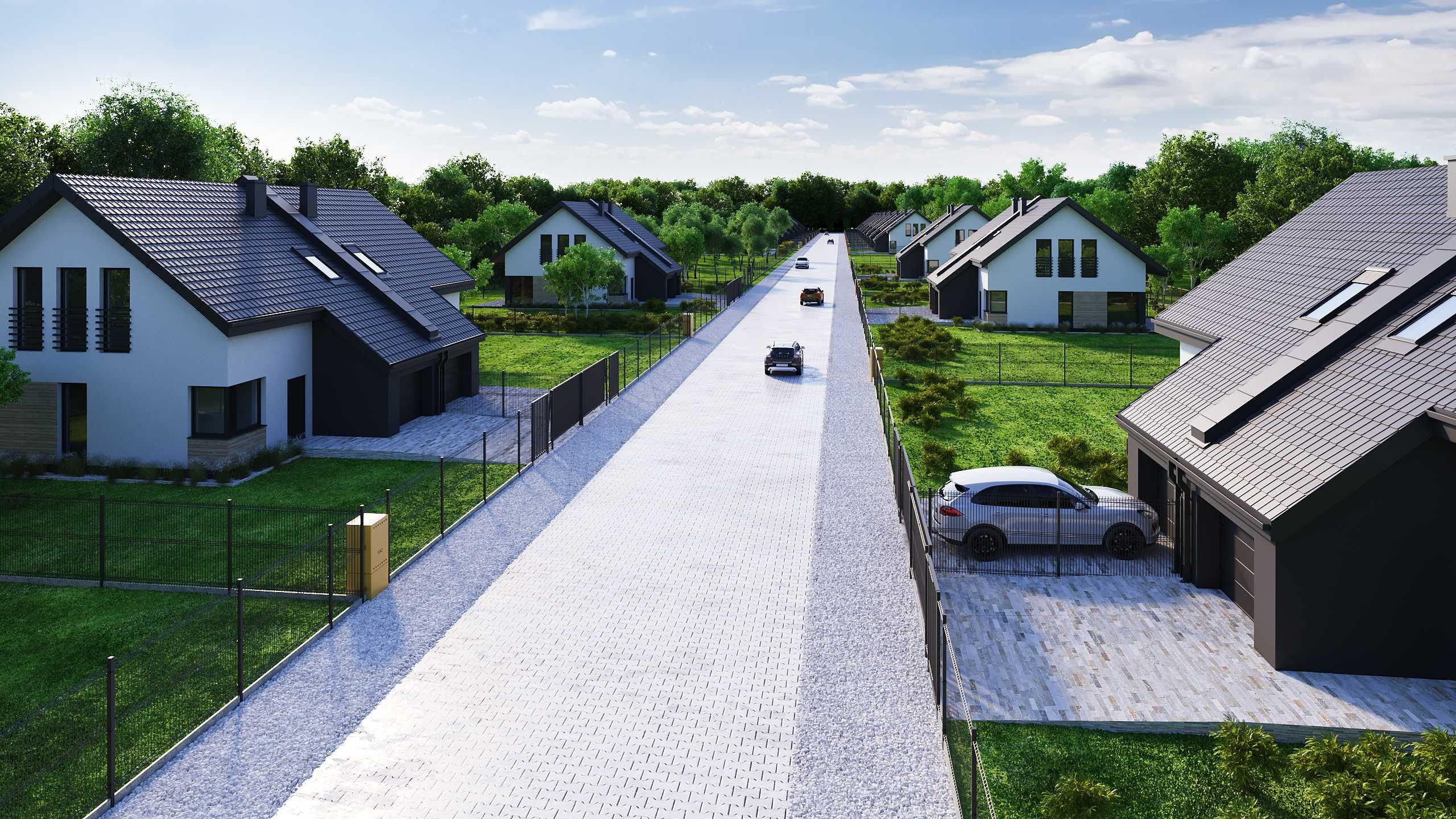 Nowy dom 126,5m2 w zabudowie bliźniaczej- Radom (pod lasem) Etap 3 i 4