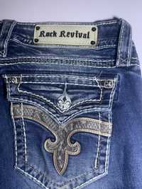 Jeansy Rock Revival vintage drip