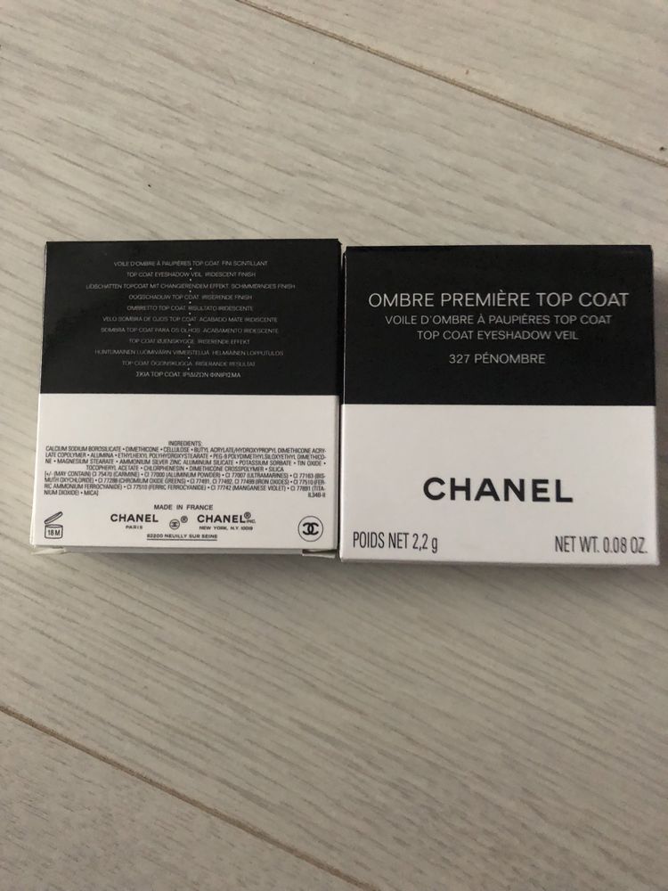 Chanel тени новые