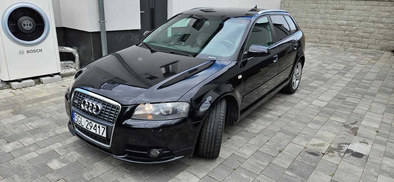 A3 sportback z bogatym wyposażeniem S-LINE 2,0 TDI, 170KM
