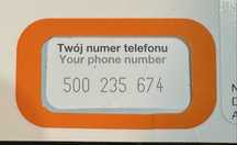 Złoty numer orange