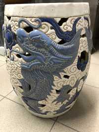 Donica ceramiczna chińskie siedzisko 2 szt.