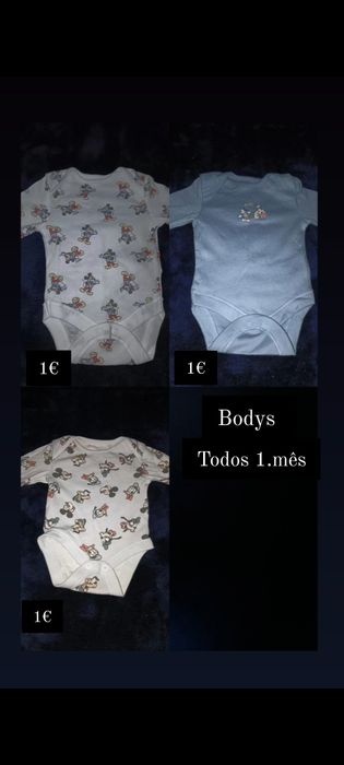 Roupa de bebê em 2 mão