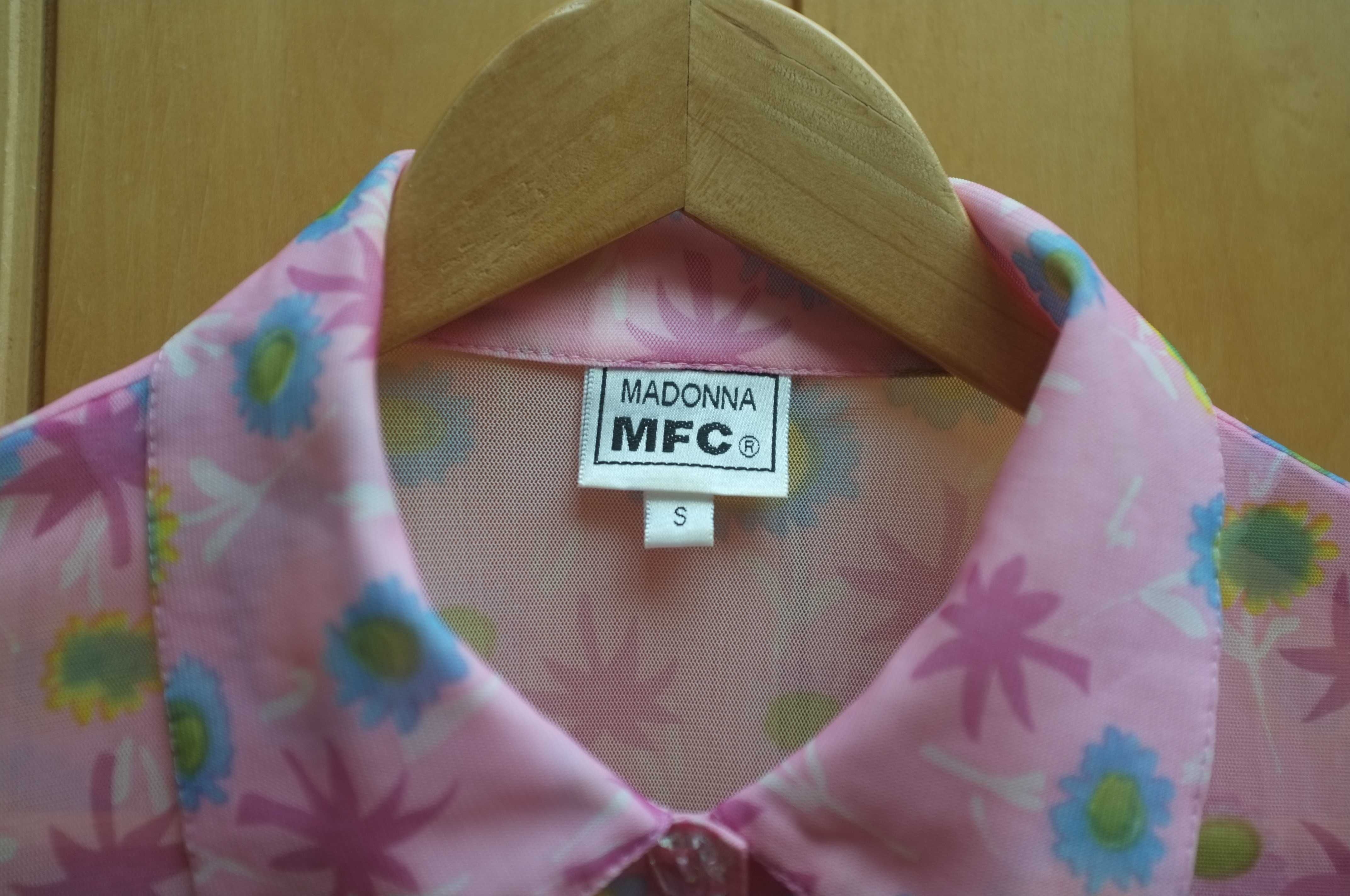 różowy bliźniak bluzka mesh + top Y2K vintage letni lekki kawaii