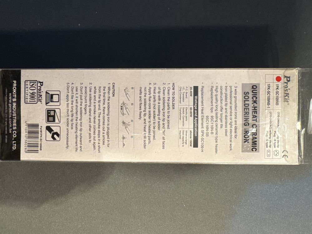 Ferro de soldar estanho de 20w/40w NOVO