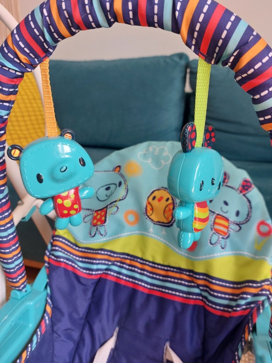 Huśtawka Leżaczek Bujaczek  3w1  Fisher Price