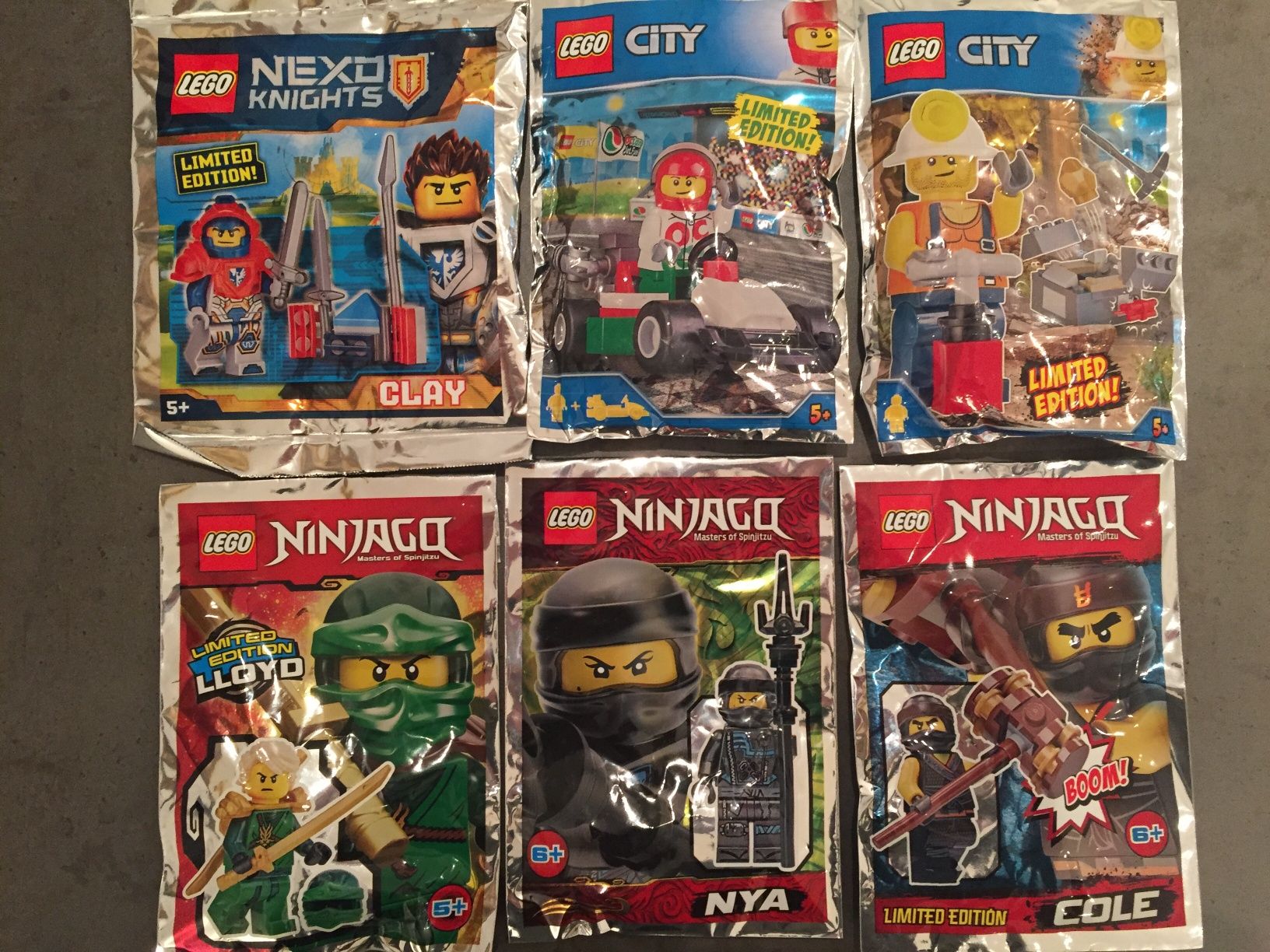 Saquetas Minifiguras Lego