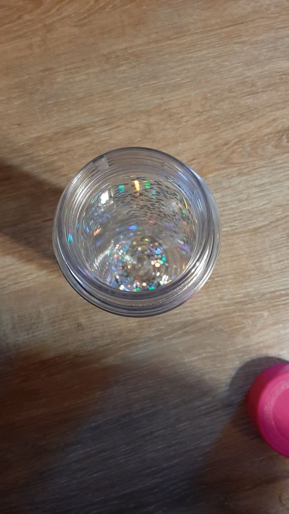 Пляшка для води YES з блискітками Sparkle, 570 мл