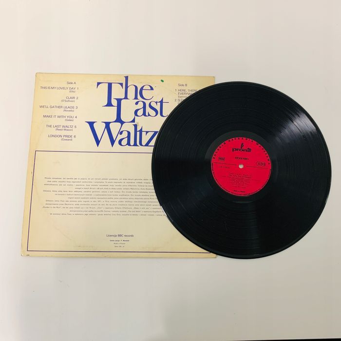 The Last Waltz John Fox And His Orchestra Winyl