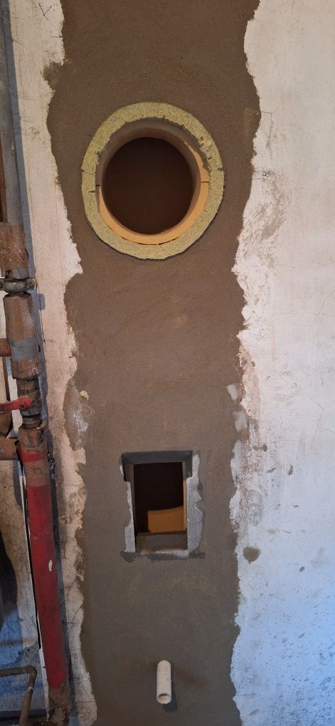 Wkład ceramiczny gruba kamionka Schiedel 5 Frezowanie Kominów Wkłady