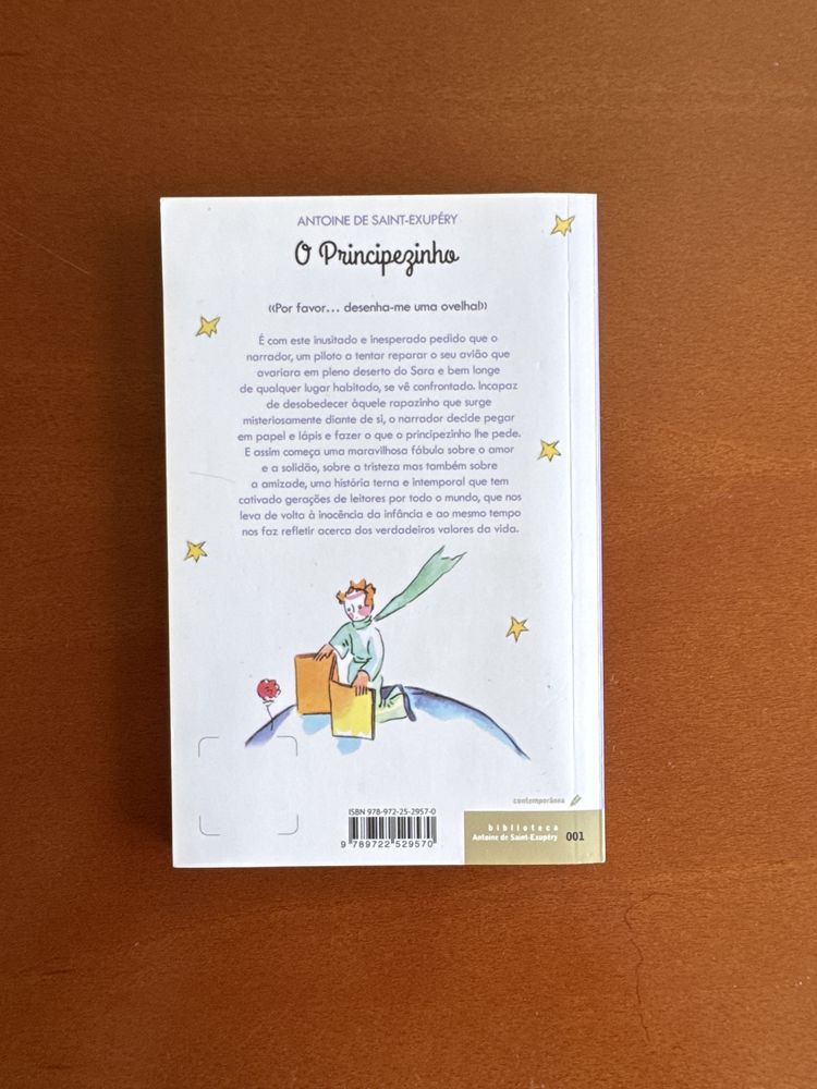 O principezinho. Livro de bolso.