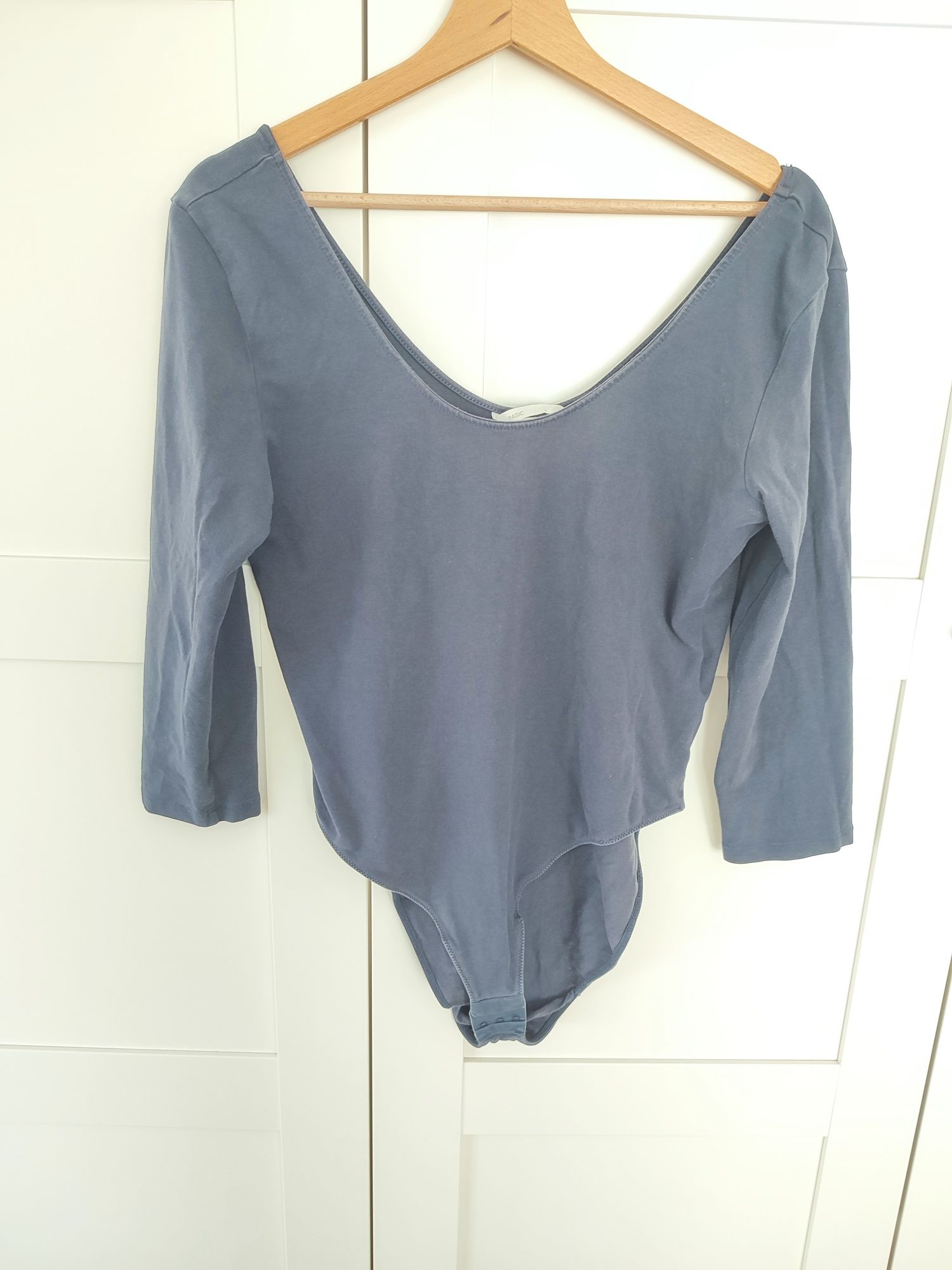 H&M body L granatowe Basic