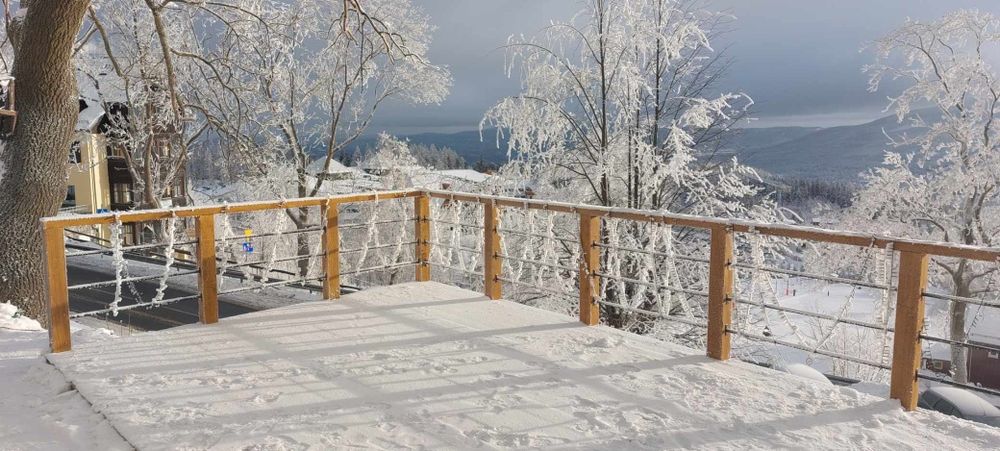Jesień w Karpaczu Noclegi pokoje z widokiem na góry Karpacz