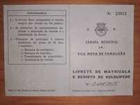Livrete antigo Bicicleta "SIRLA" - JUN/1976