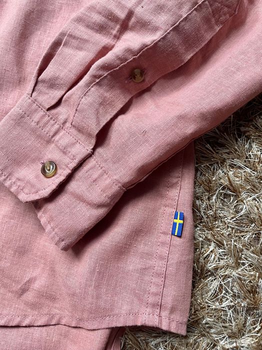Рубашка Fjällräven Övik Travel Shirt LS M / Размер: M-L / оригинал