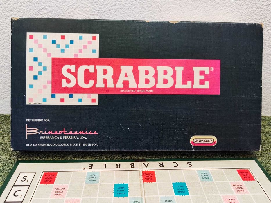 Scrabble J W Spear & Sons PLC 1987 Vintage
