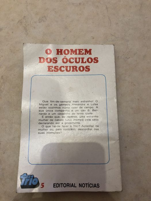 O Homem dos Óculos Escuros de Else Fisher