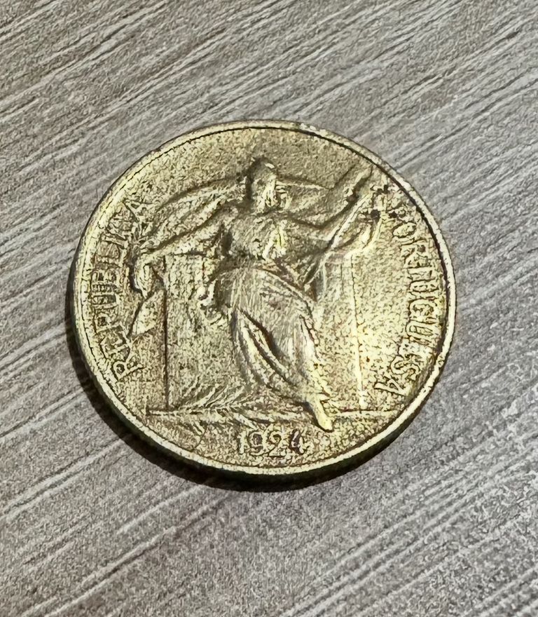 Moeda 1 Escudo 1924