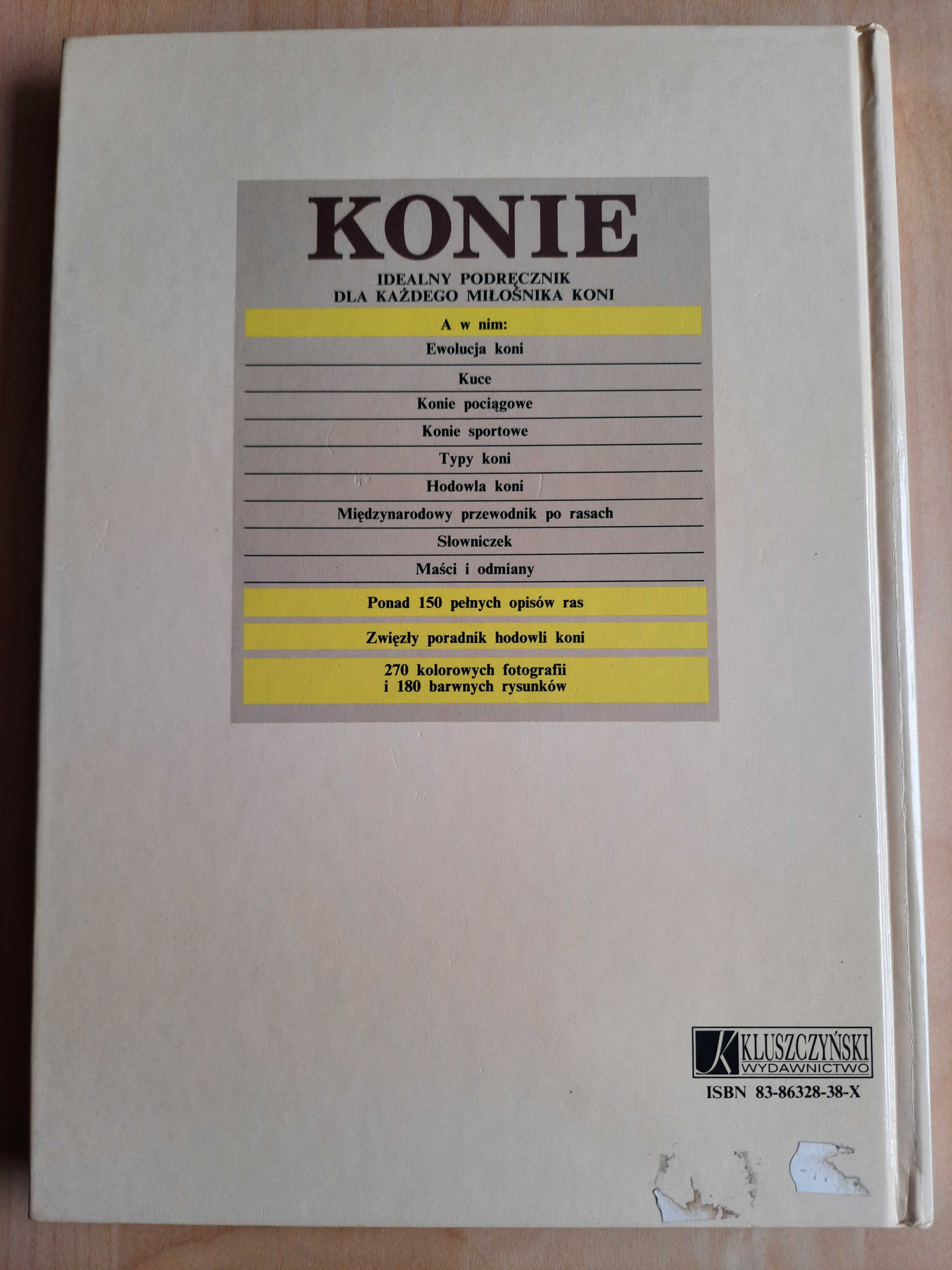 Książka "Konie - Ilustrowana Encyklopedia" - Jane Kidd - stan bdb